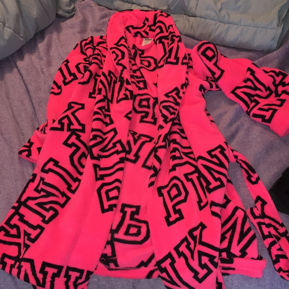 Pink robe